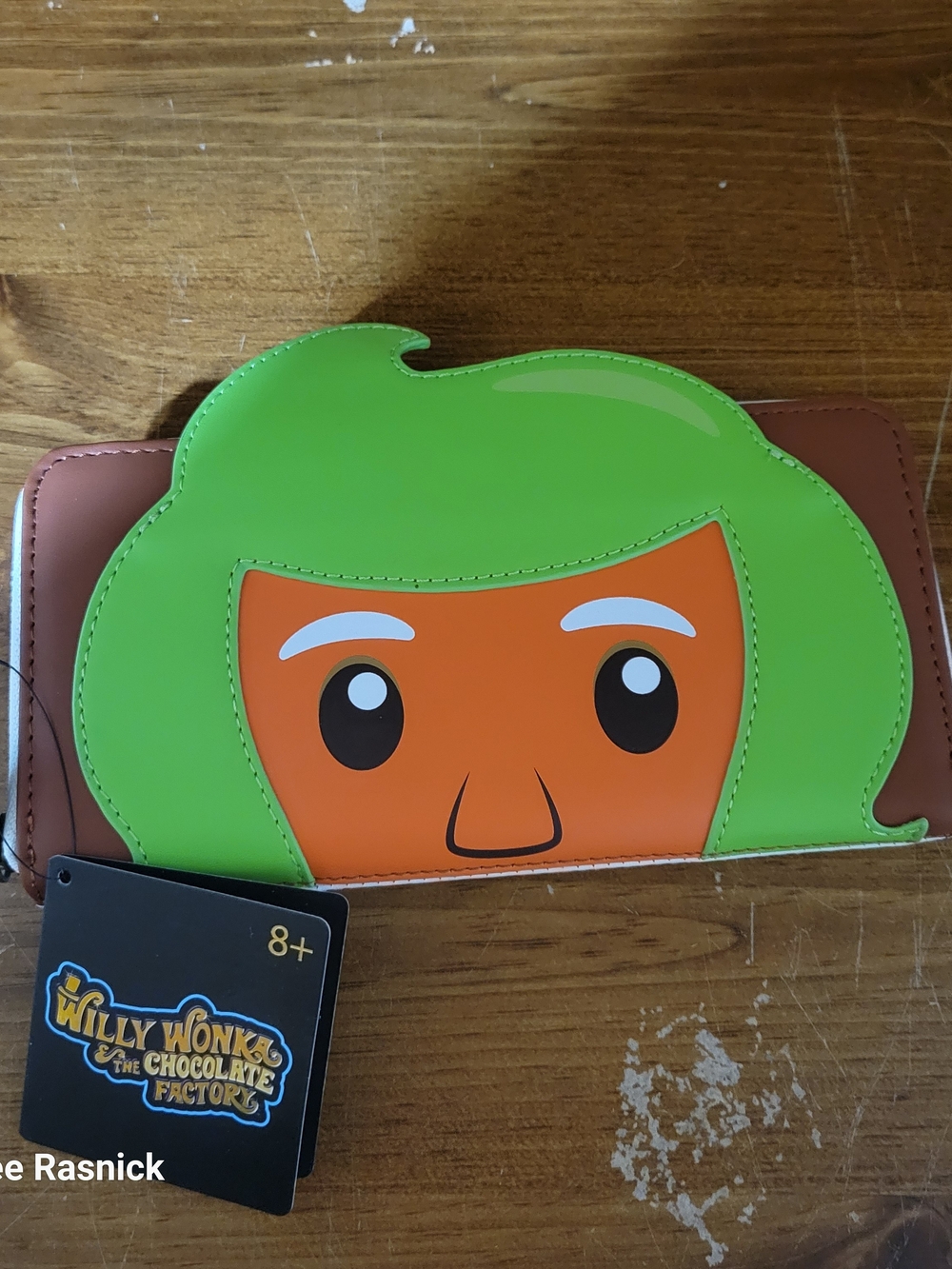 Loungefly Willy Wonka Oompa Loompa Zip Around Wallet. Nwt